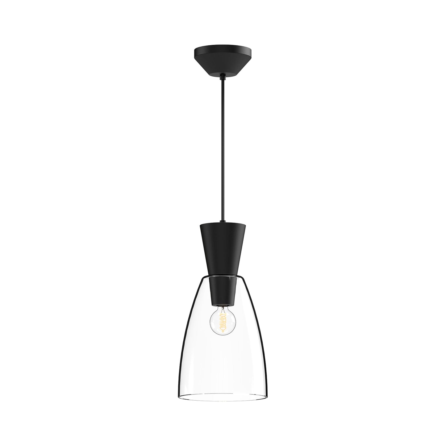 Arlo Pendant Light in Matte Black.