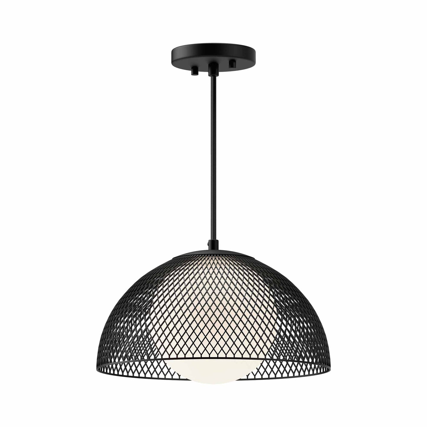 Haven Pendant Light in Matte Black.
