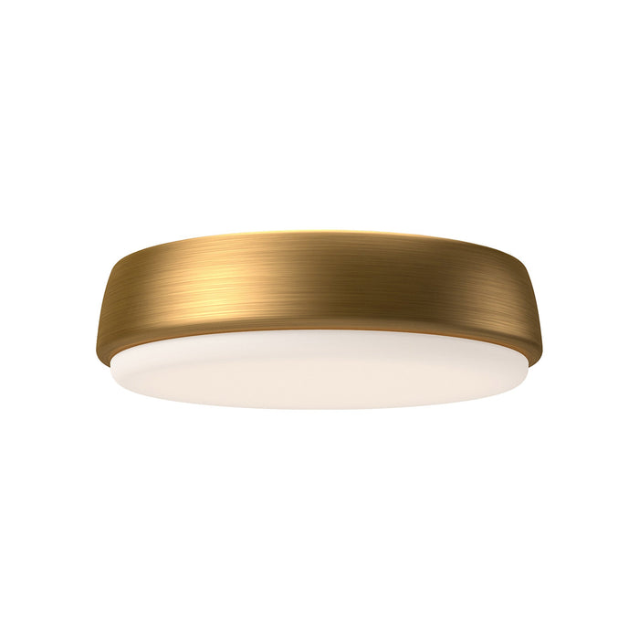 Laval LED Flush Mount Ceiling Light in Aged Gold (Small).