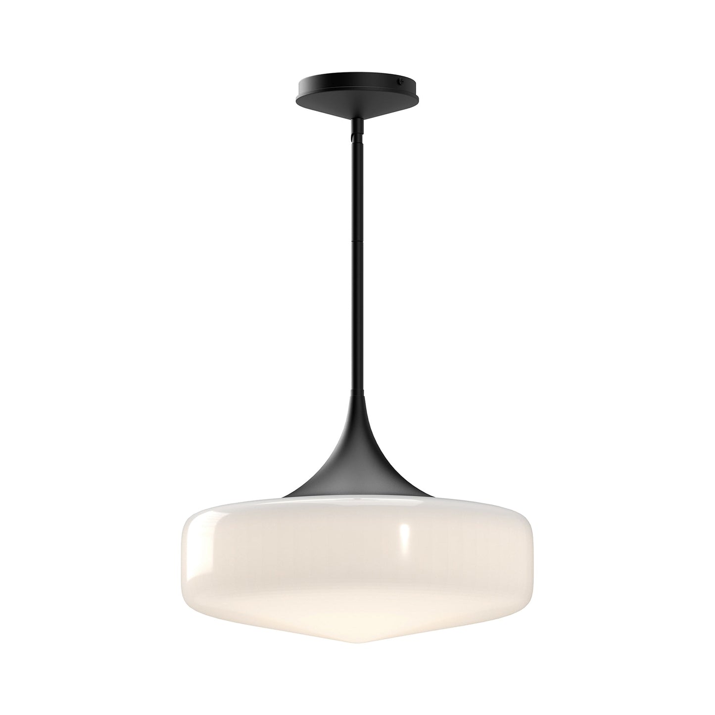 Lincoln Pendant Light in Matte Black.