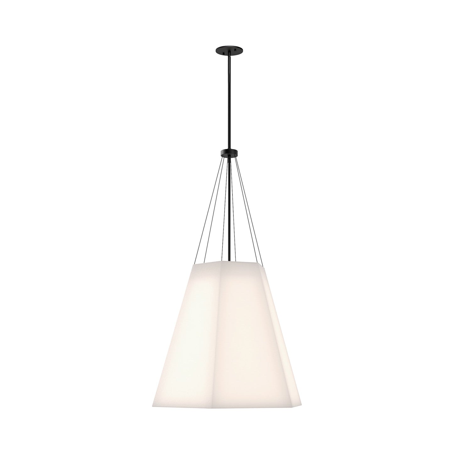 Manila Pendant Light in Matte Black.