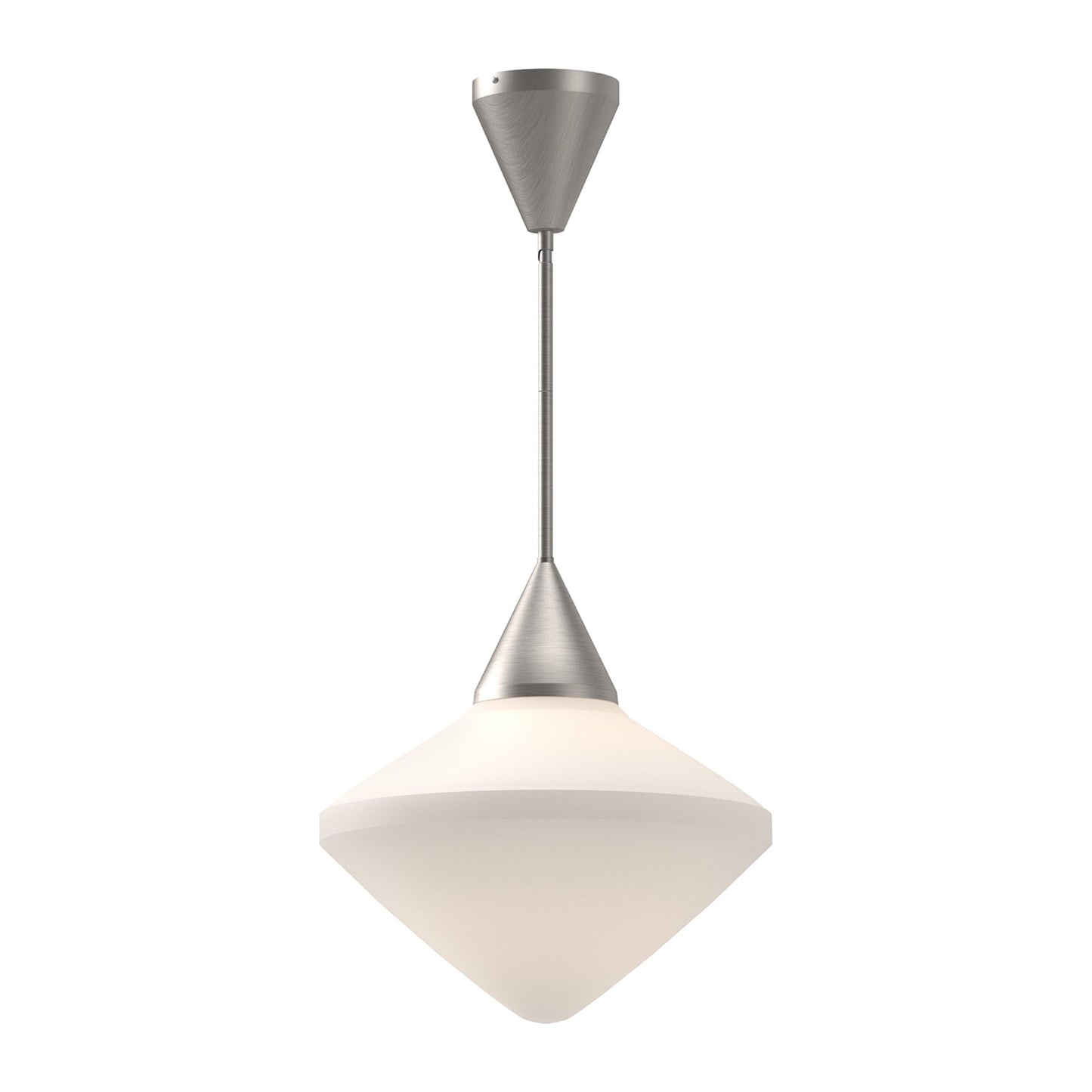 Nora Pendant Light in Brushed Nickel (Large).