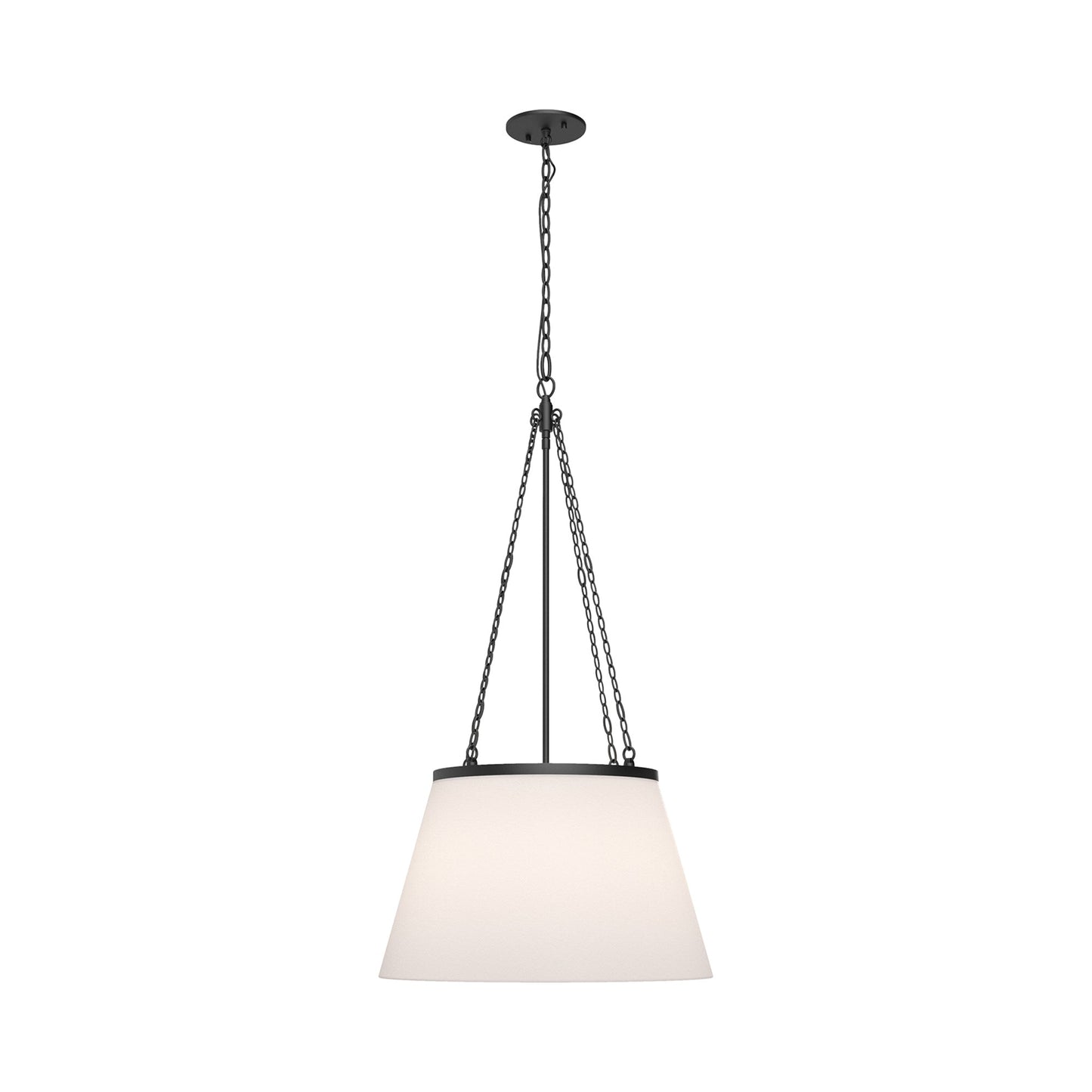 Speakeasy Pendant Light in Matte Black.