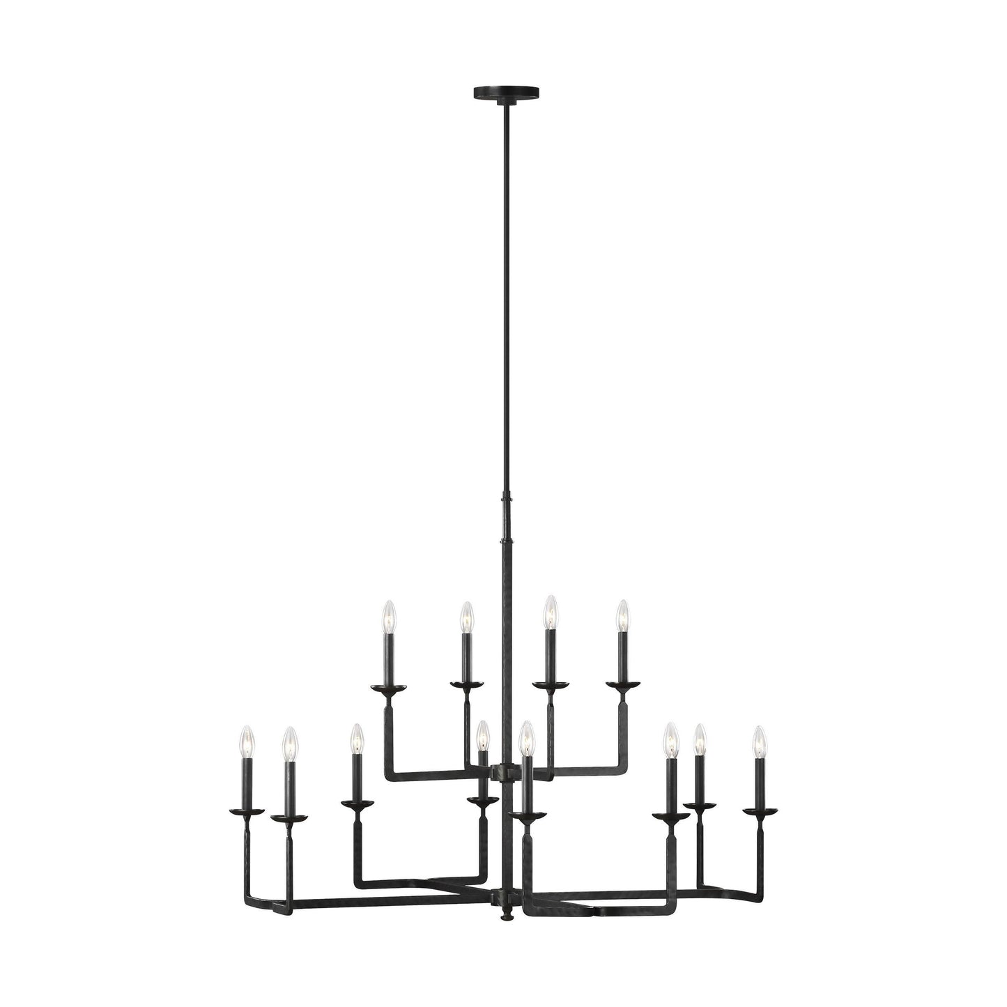 Ansley Chandelier in 12-Light/Non-Linear.