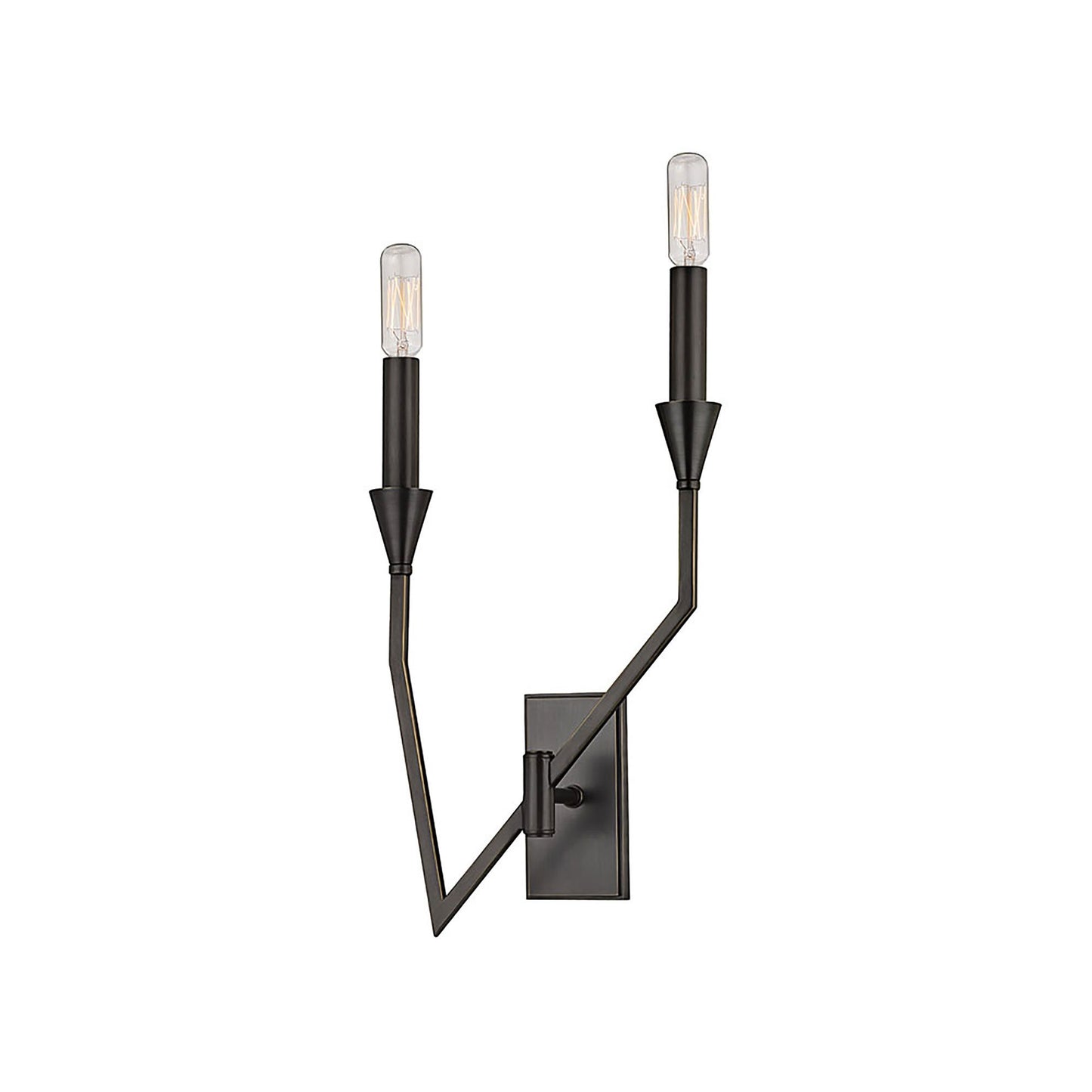 Archie Wall Light in Right/Old Bronze.