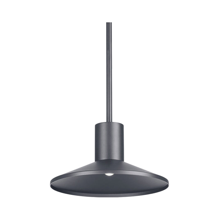 Ash Outdoor LED Pendant Light in Charcoal.