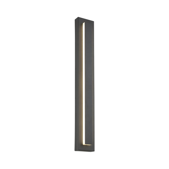 Aspen Outdoor LED Wall Light in Charcoal (X-Large).