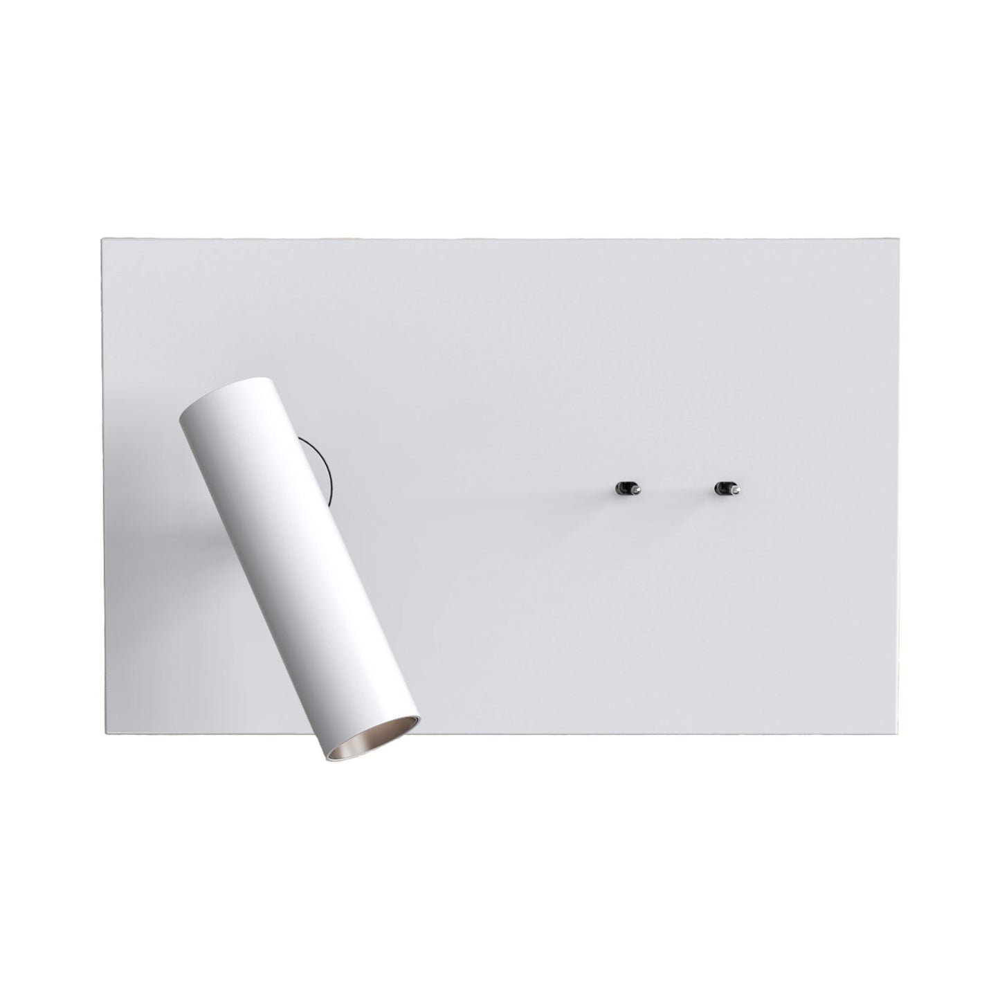 Edge LED Reader Wall Light in Matt White.