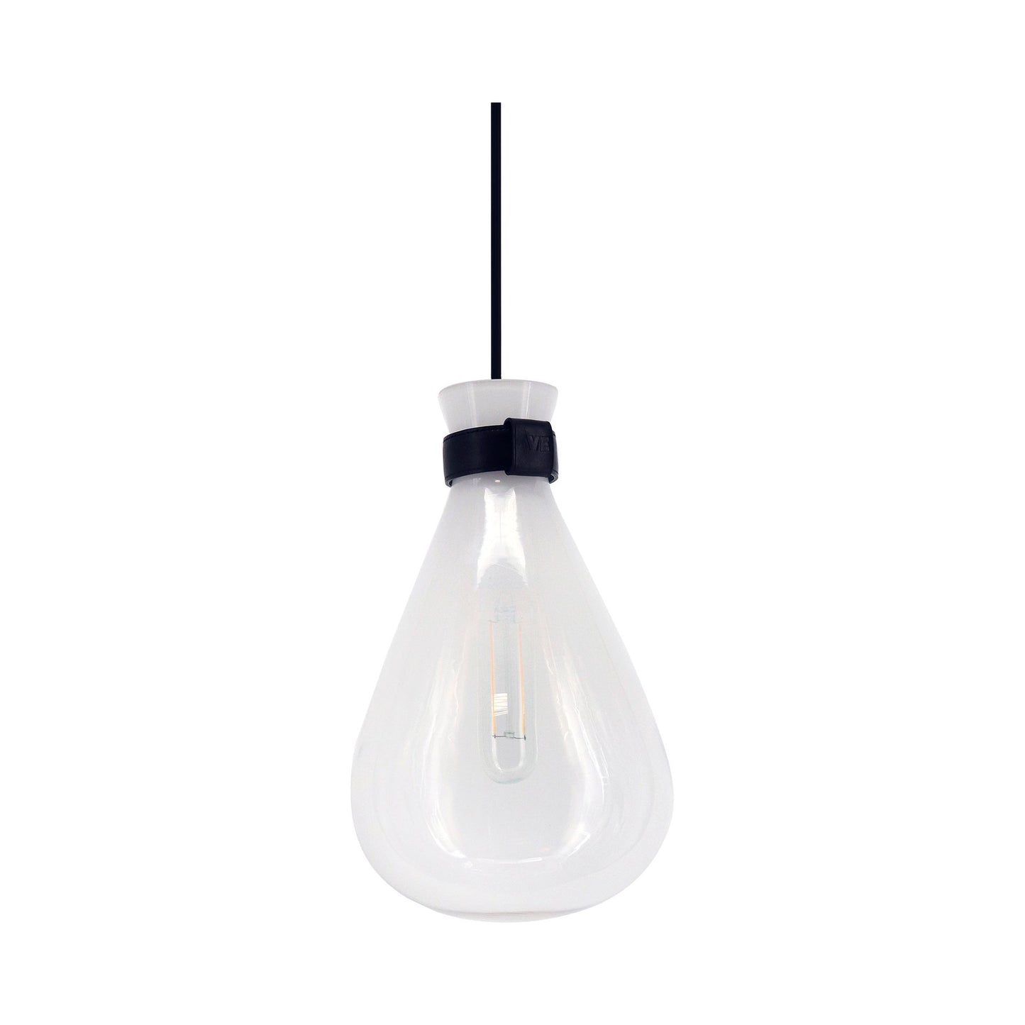 Del Mar Pendant Light in White (Large).