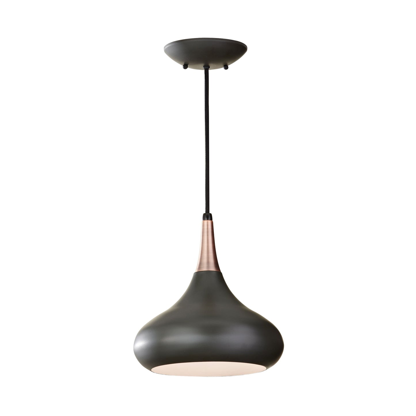Belle Pendant Light in Dark Bronze.