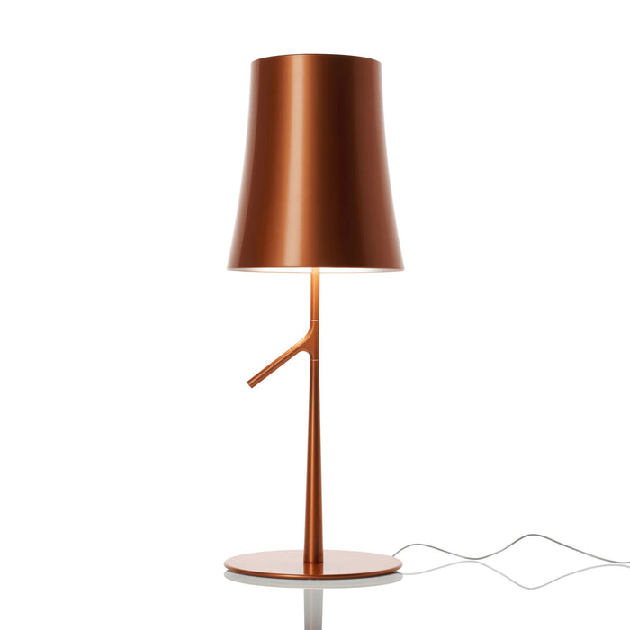 Birdie Table Lamp in Large/On/Off/Copper.