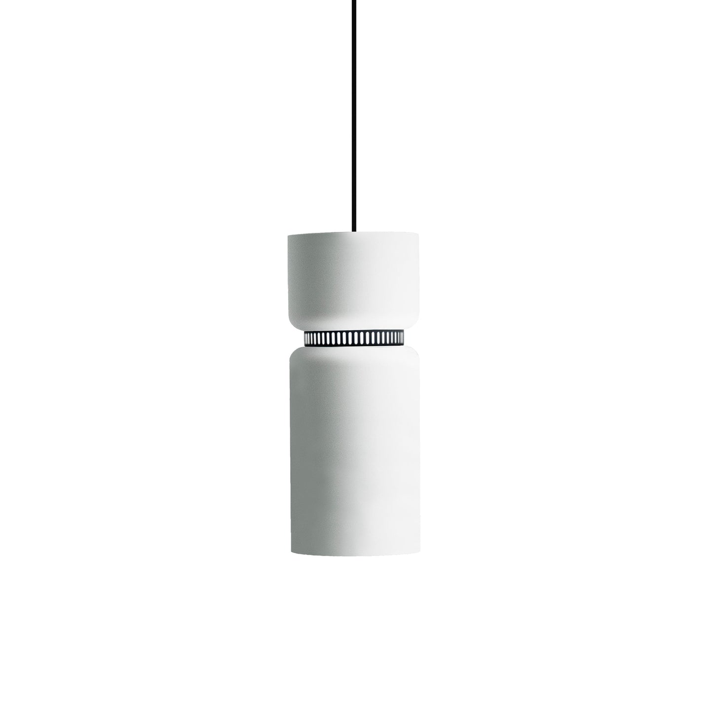 Aspen S17B Pendant Light in Snow/Snow.