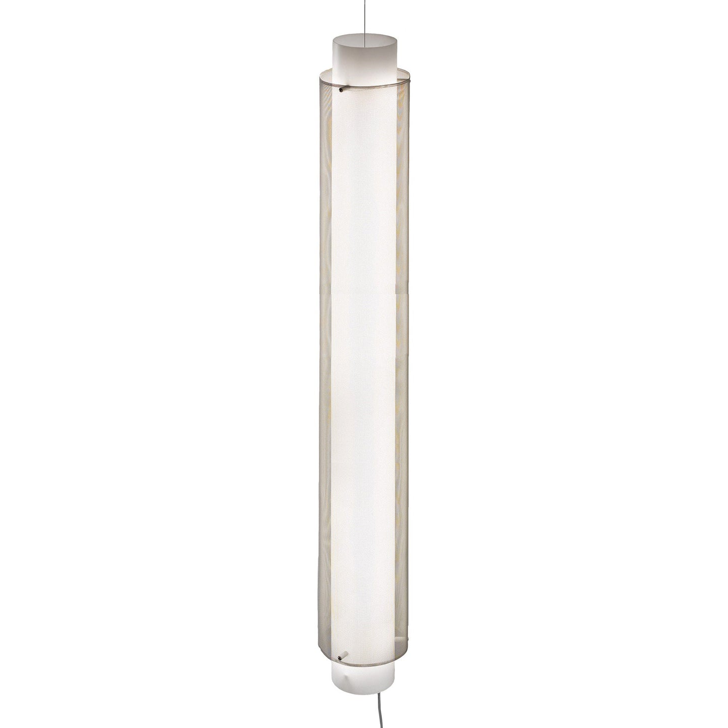 Skin S Pendant Light in Steel (X-Large/Plug-in).