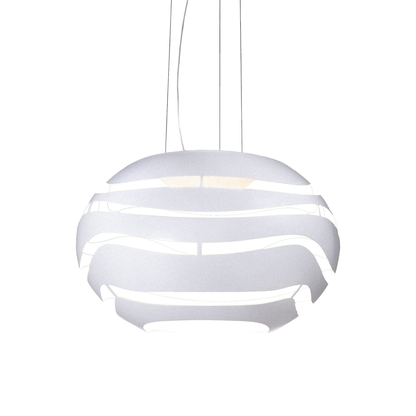 Tree Series S Pendant Light in White/White (Large).