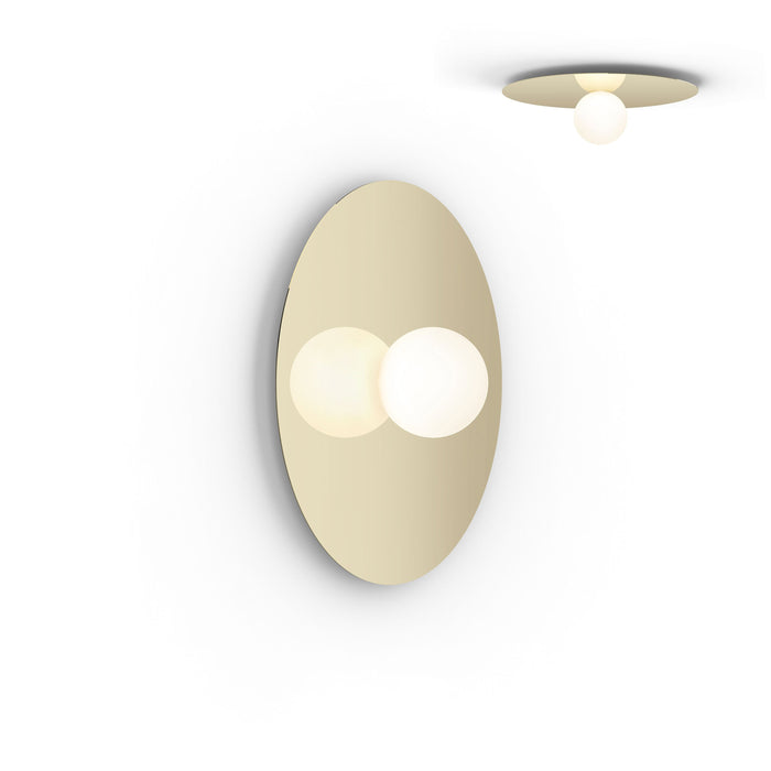 Bola LED Ceiling / Wall Light in Brass (Large).