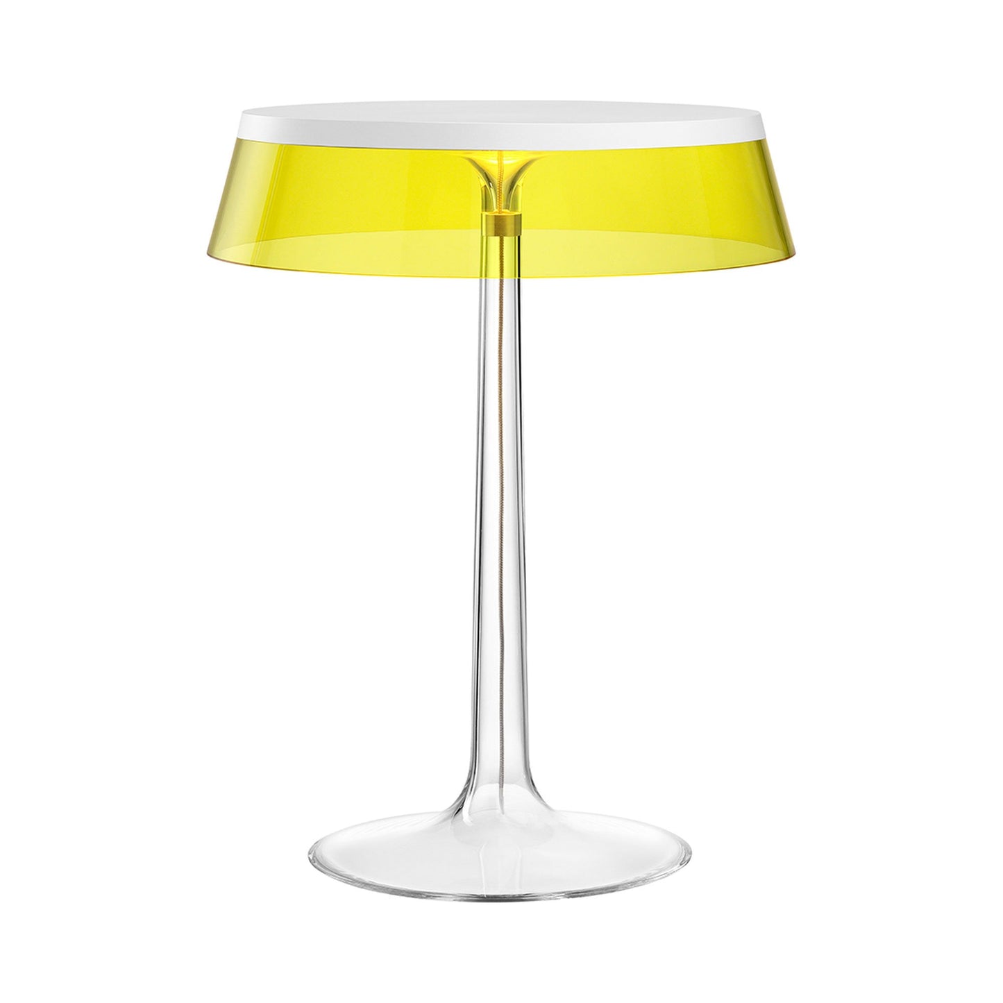 Bon Jour LED Table Lamp White / Yellow Crown.