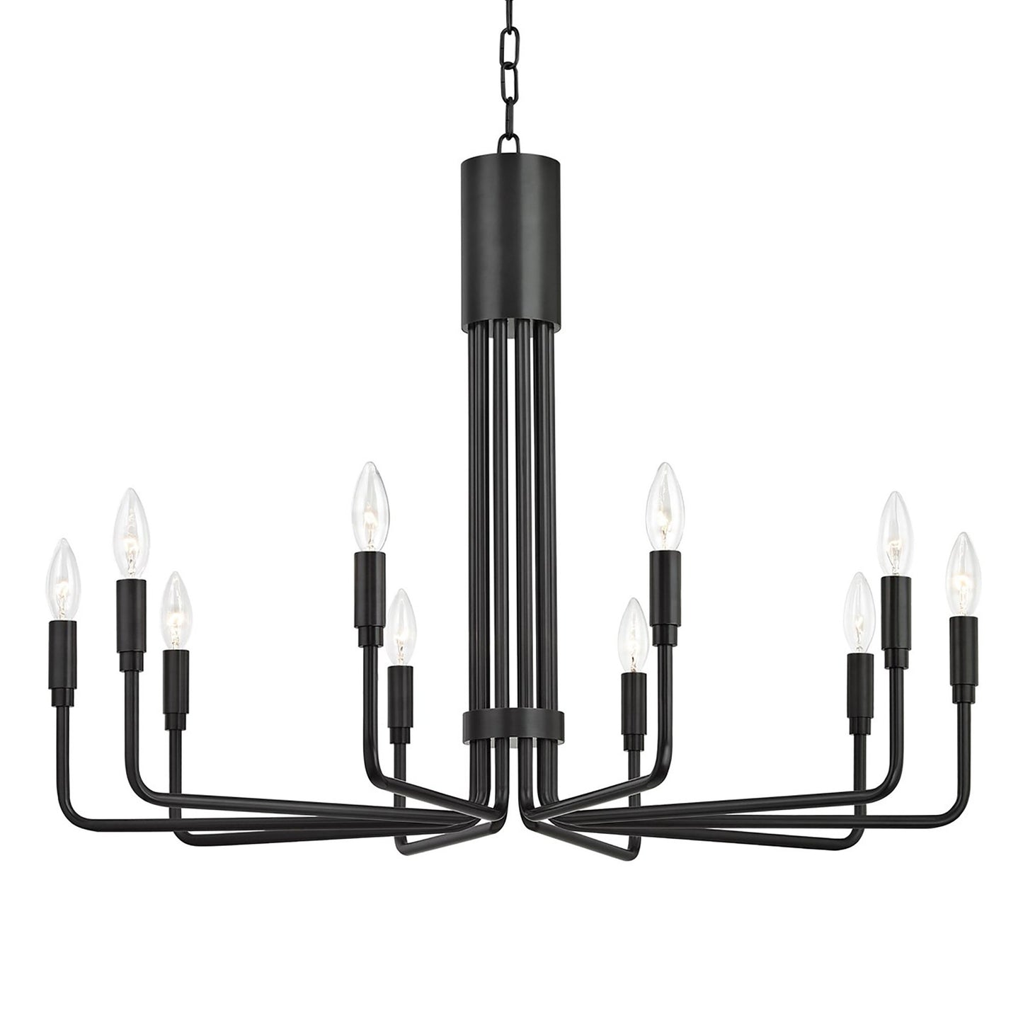 Brigitte Pendant Light in Old Bronze (10-Light).