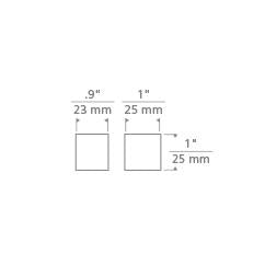 Brox Endcap - line drawing.