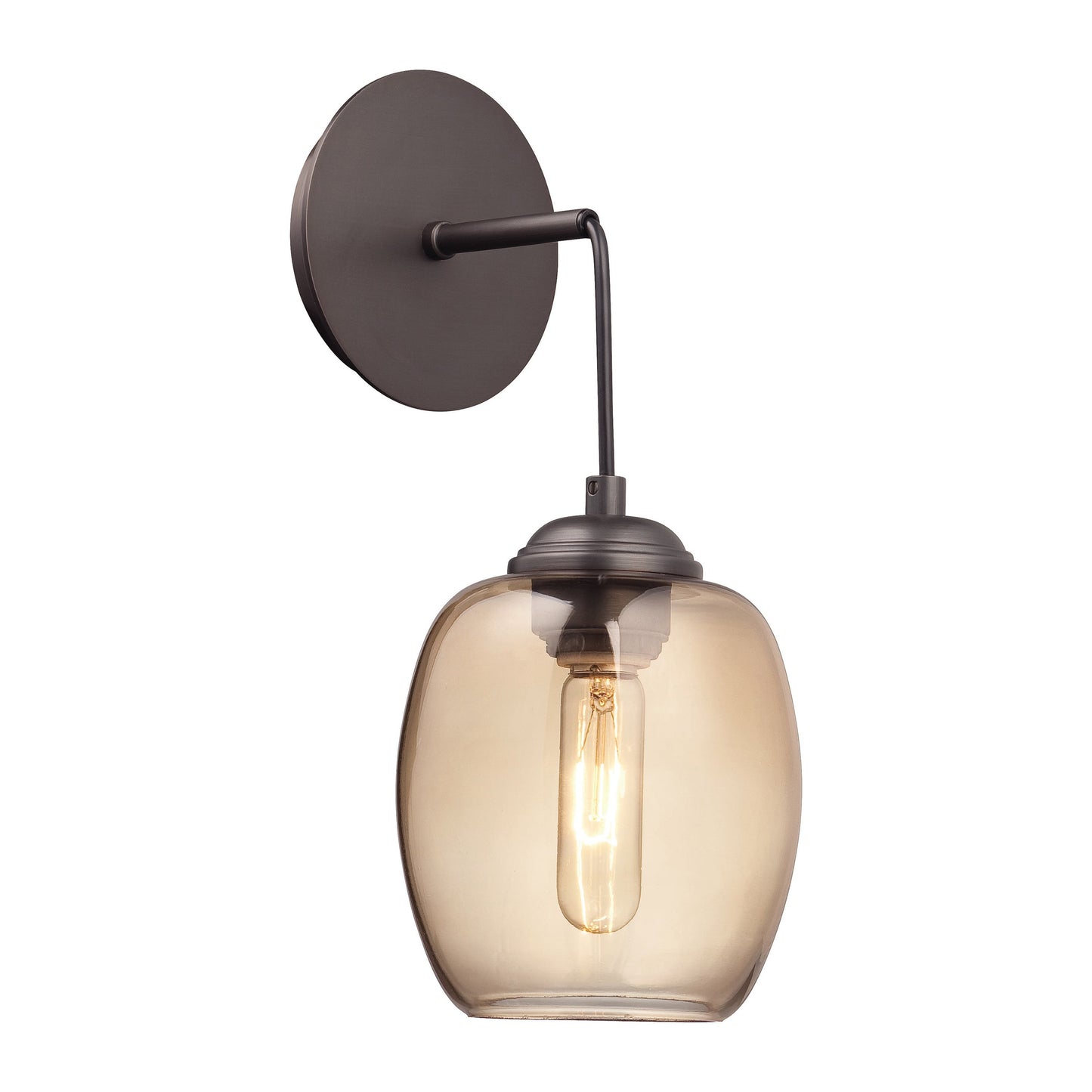 Bubble Pendant/Wall Light in Copper Bronze Patina.