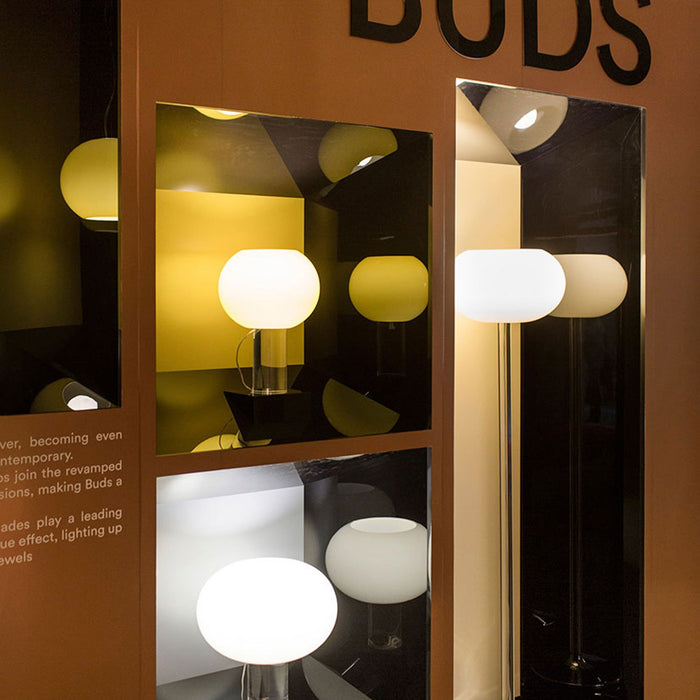 Buds LED Table Lamp in exhibition.