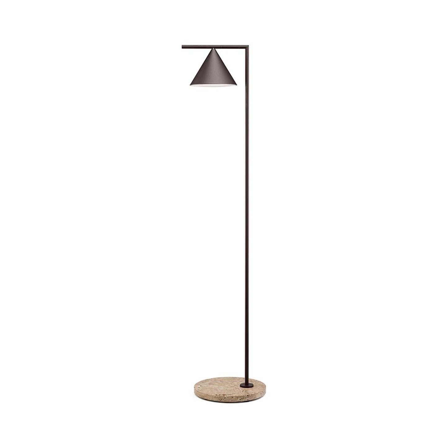Captain Flint Outdoor LED Floor Lamp Deep Brown.