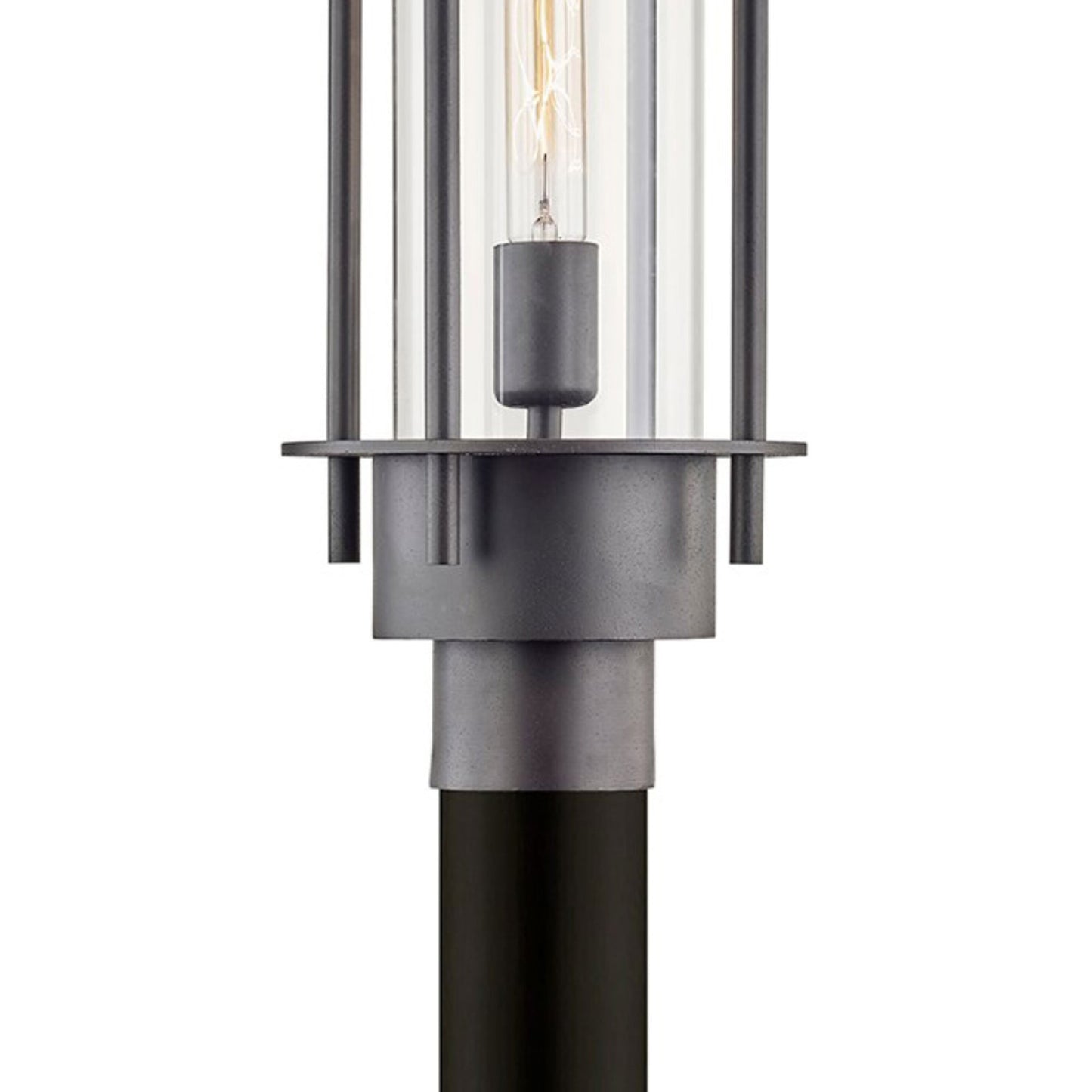 Carroll Park Outdoor Post Light in Detail.