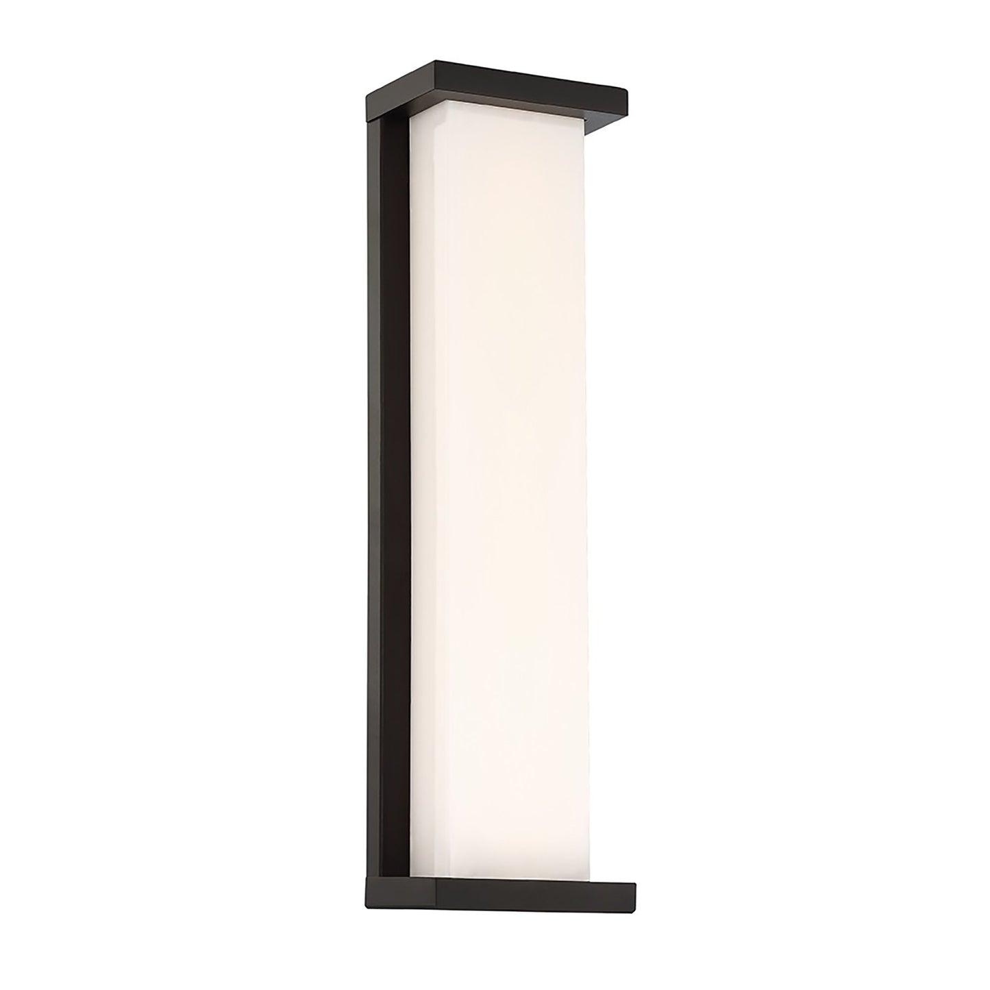 Case Outdoor LED Wall Light in Black (Large).