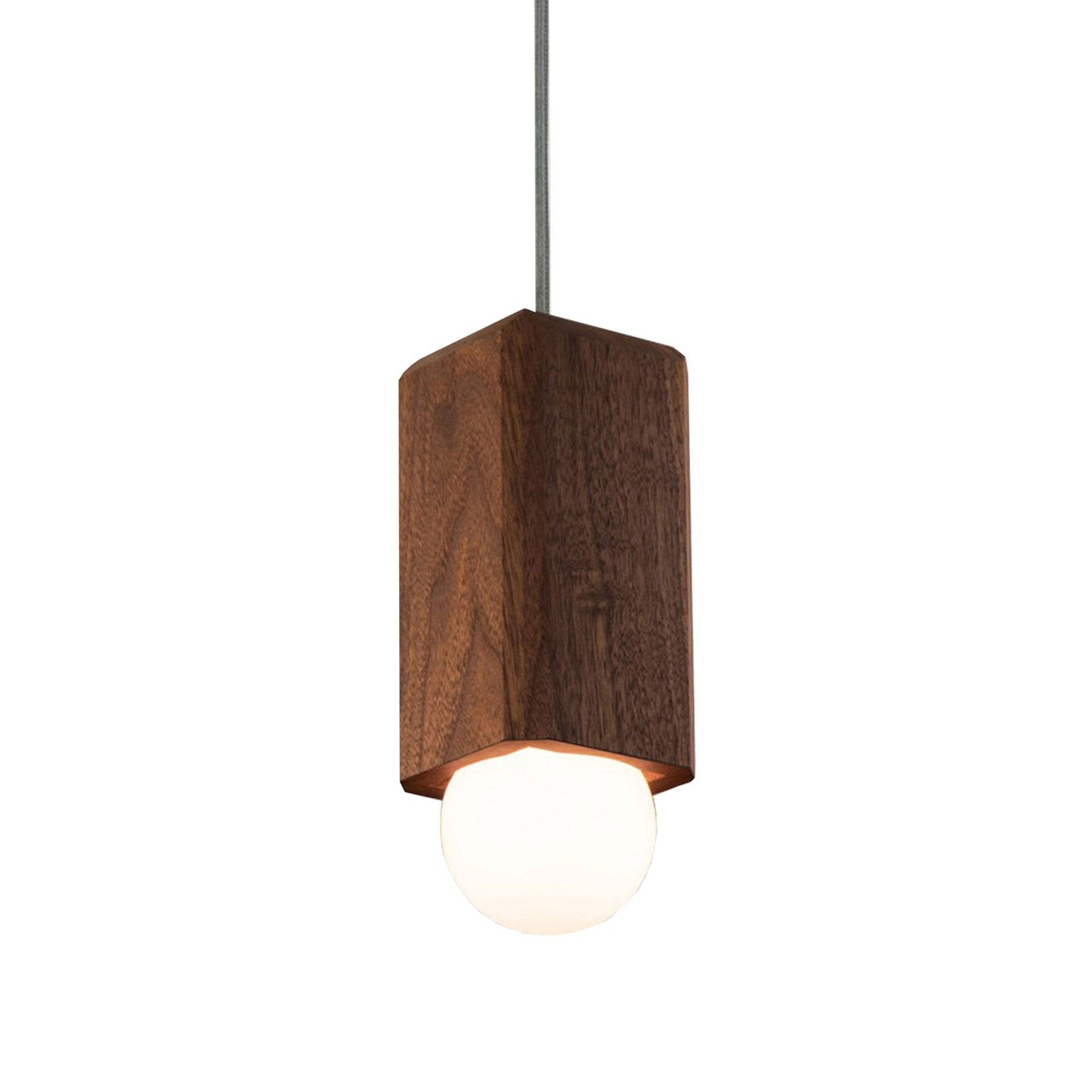 Cano Pendant Light in Walnut.