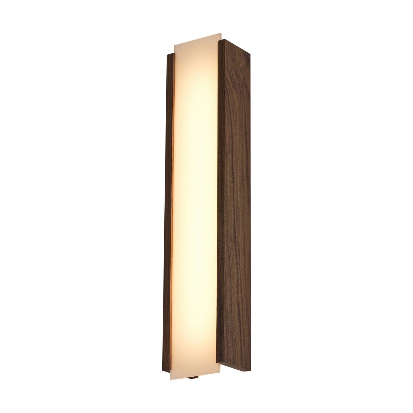 Capio LED Wall Light in Walnut (Large).