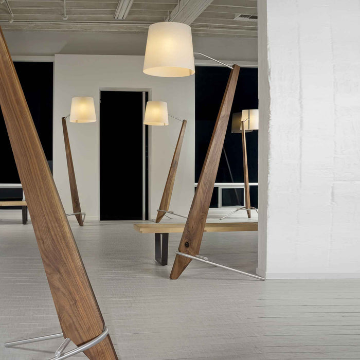Silva Giant LED Floor Lamp in exhibition.