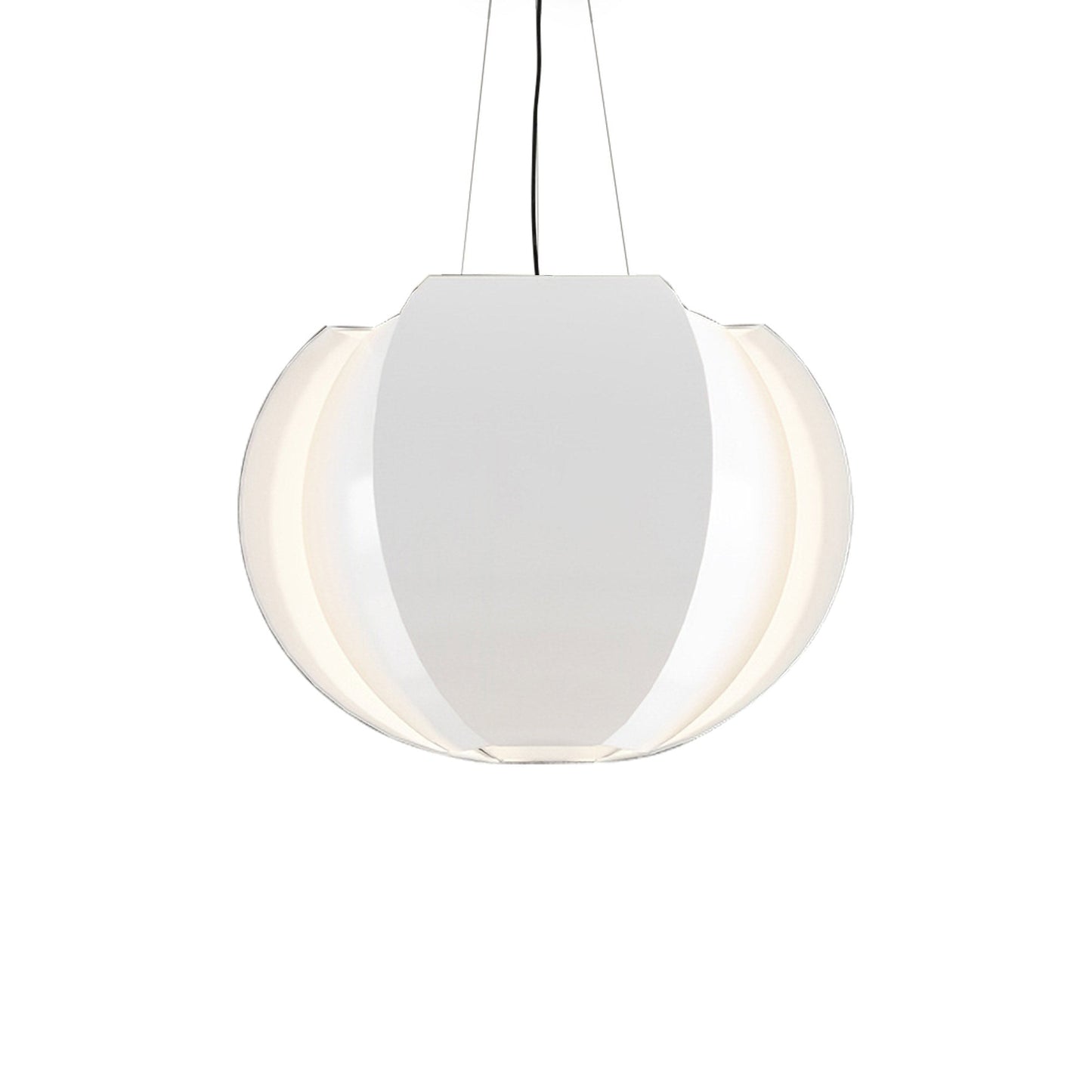 Veris Pendant Light in Gloss White (Large).