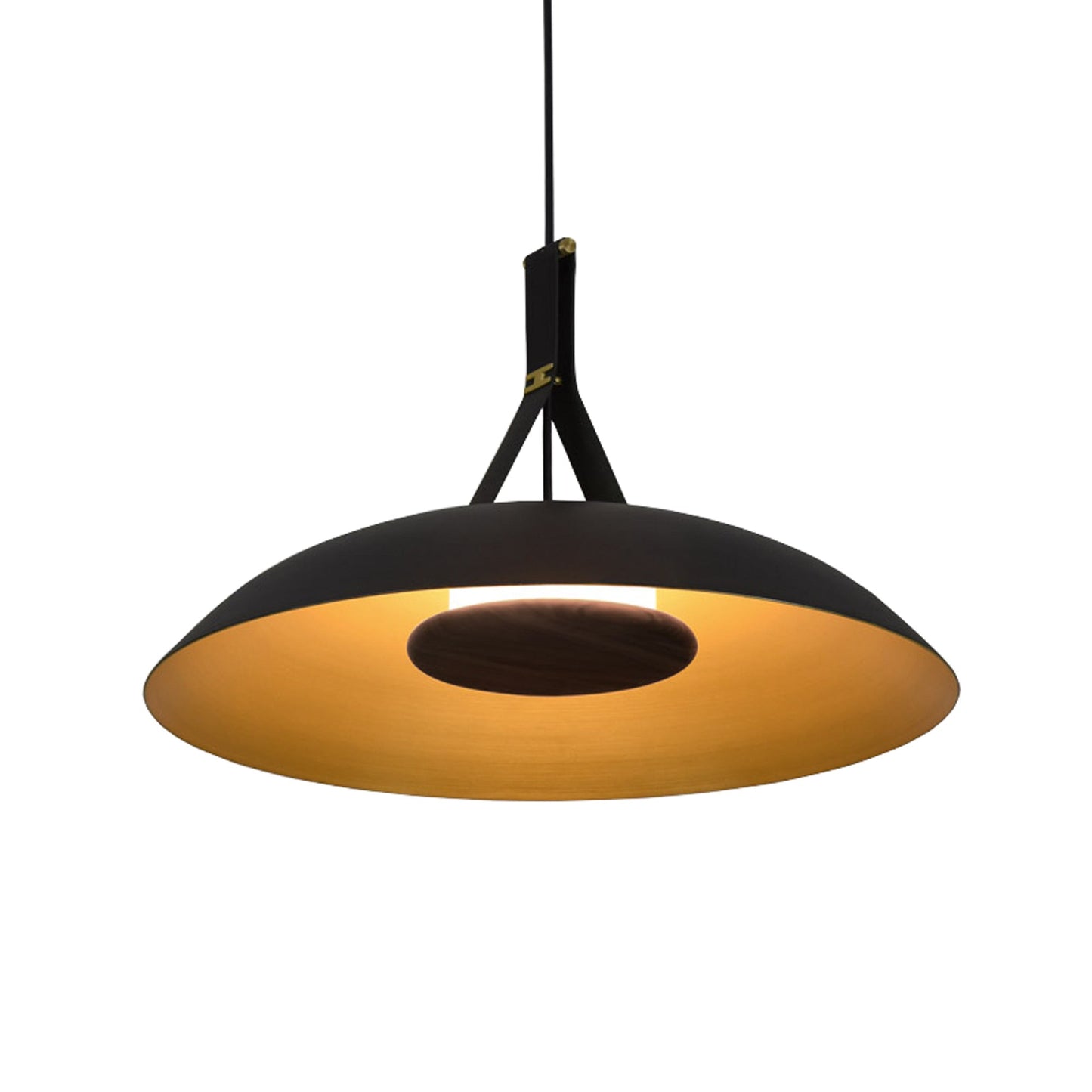 Volo LED Pendant Light in Noir.