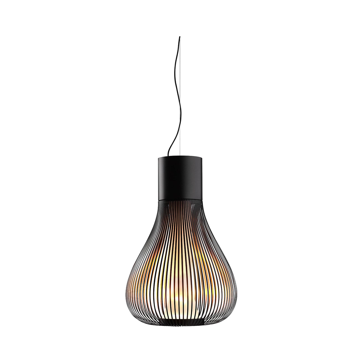 Chasen LED Pendant Light Black.