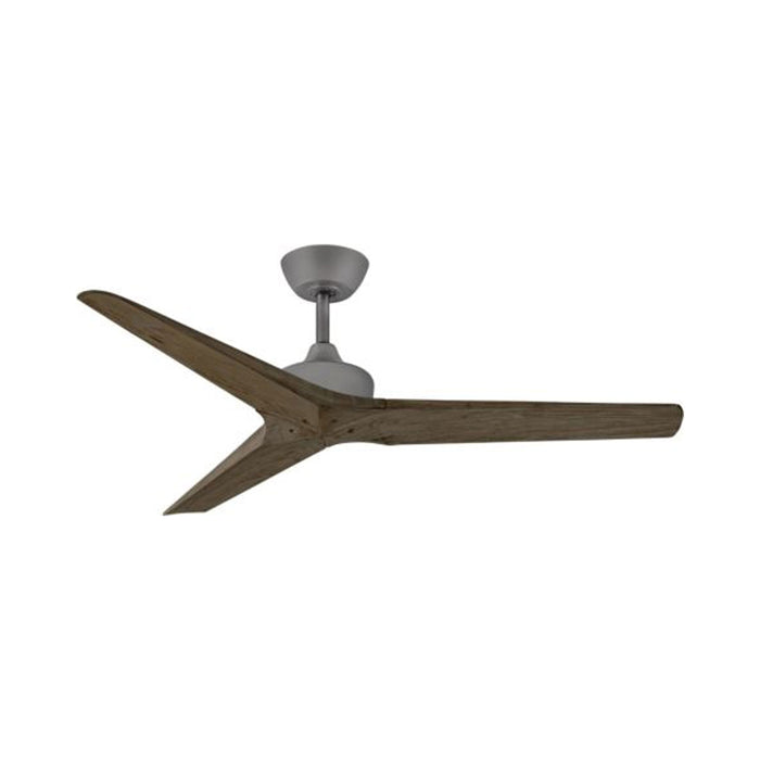 Chisel Ceiling Fan in Graphite/Driftwood (52-Inch).