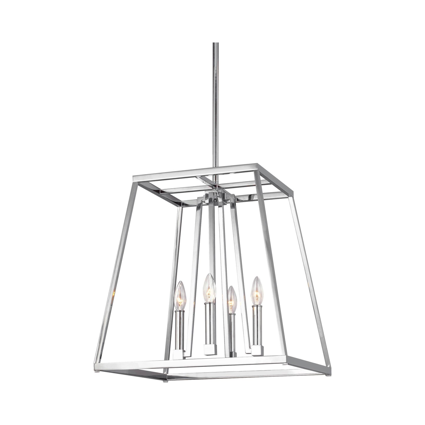 Conant Pendant Light in Small/Chrome.