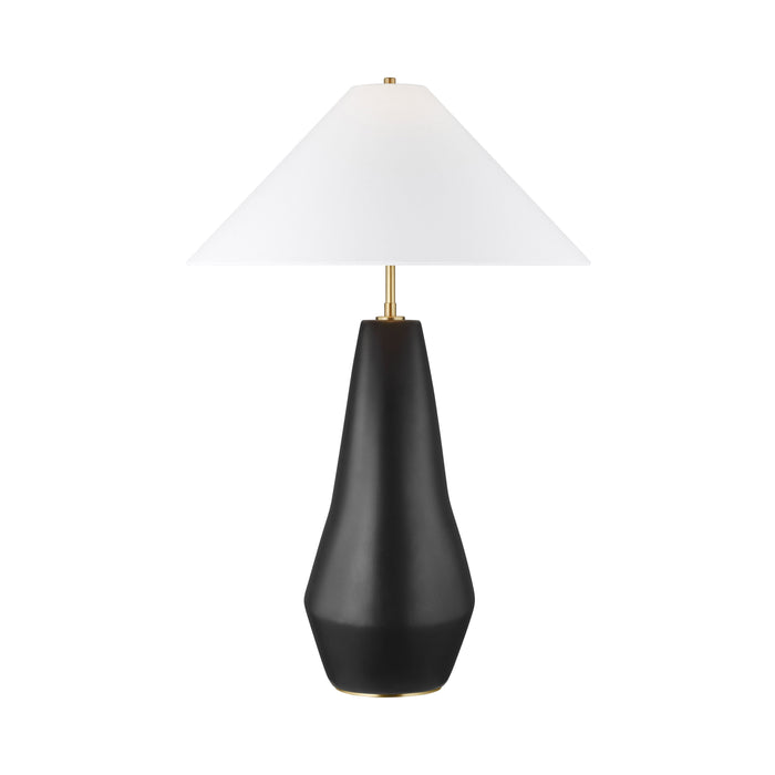 Contour LED Tall Table Lamp in Coal.