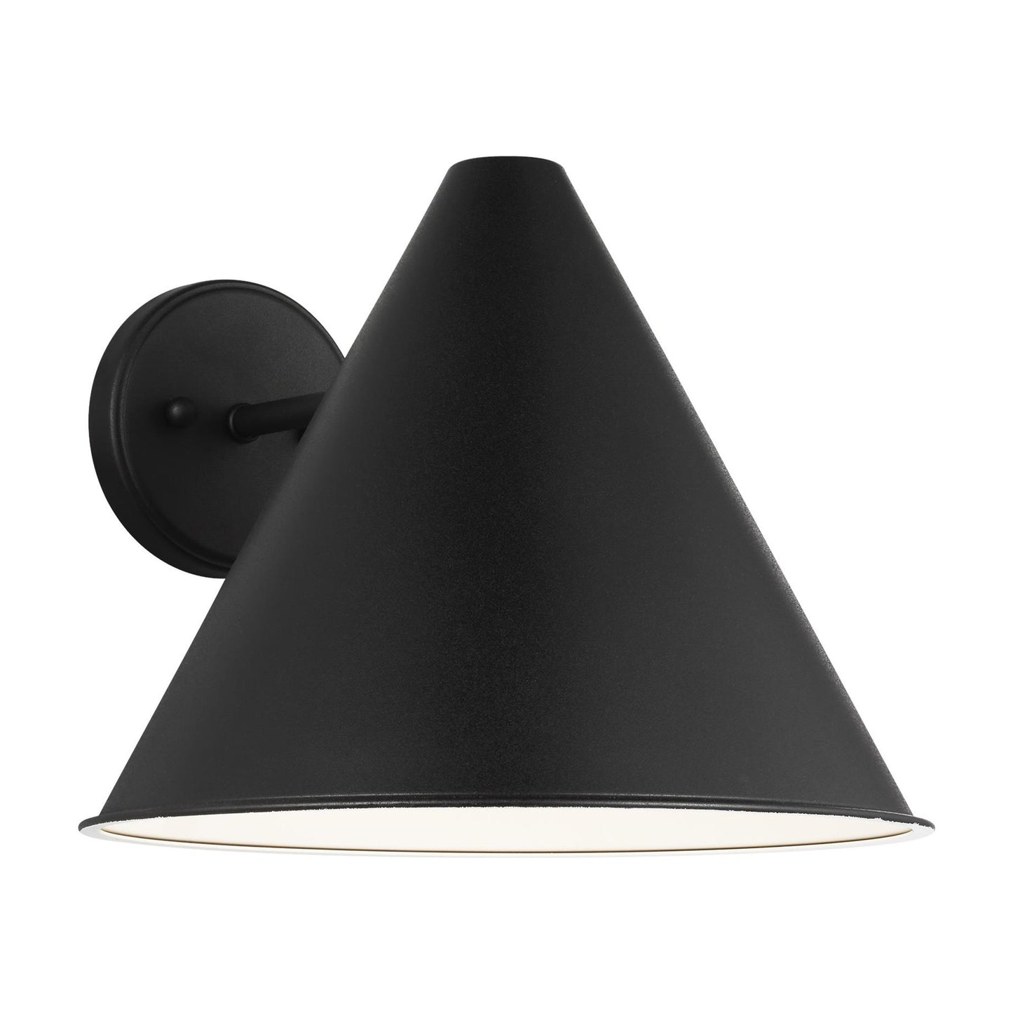 Crittenden Outdoor Wall Light in Black (Large).