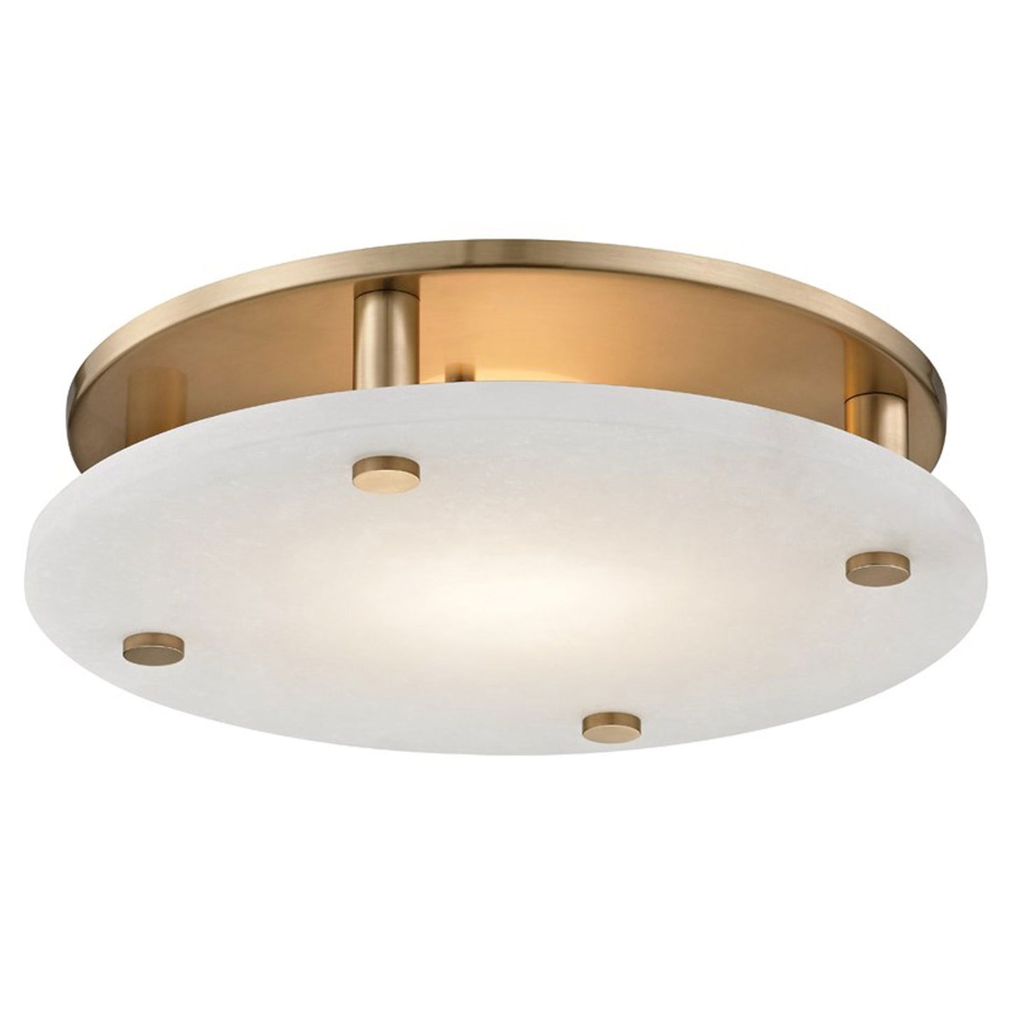 Croton LED Flush Mount Ceiling Light in Large.