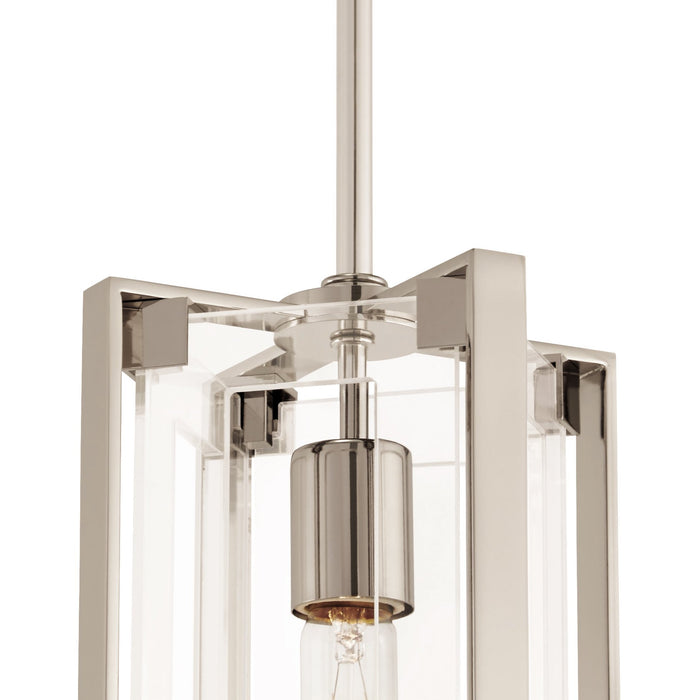 Crystal Clear Mini Pendant Light in Detail.