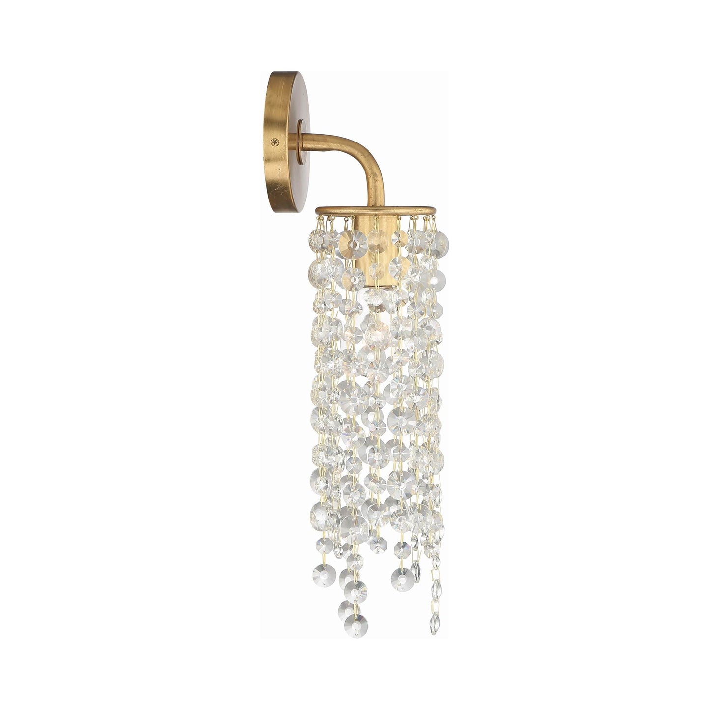 Gabrielle Wall Light in Antique Gold.