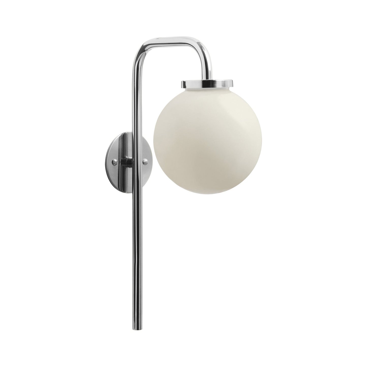 Big Bulb Wall Light in Polished Nickel.