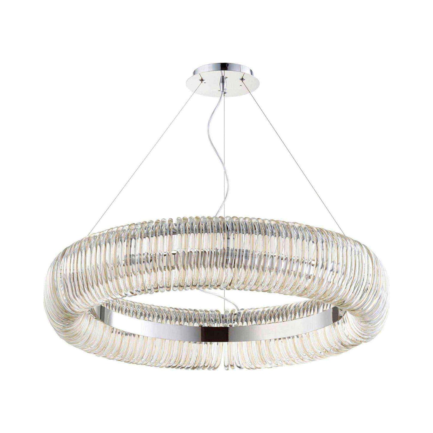 Beaming Around Pendant Light in Round.