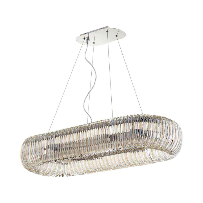 Beaming Around Pendant Light in Linear.