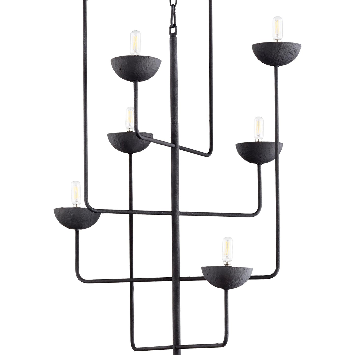 Enoki Chandelier in Detail.