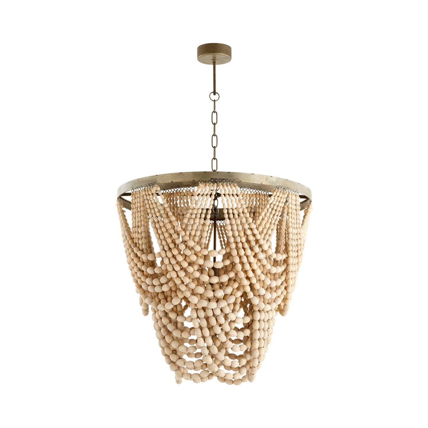 Hammock Pendant Light in Large/Cream.