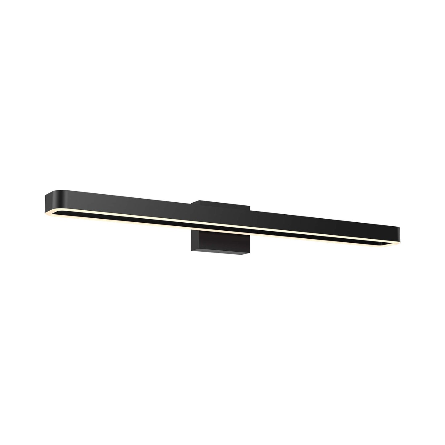 Aria LED Vanity Bath Light in Black (36-Inch).
