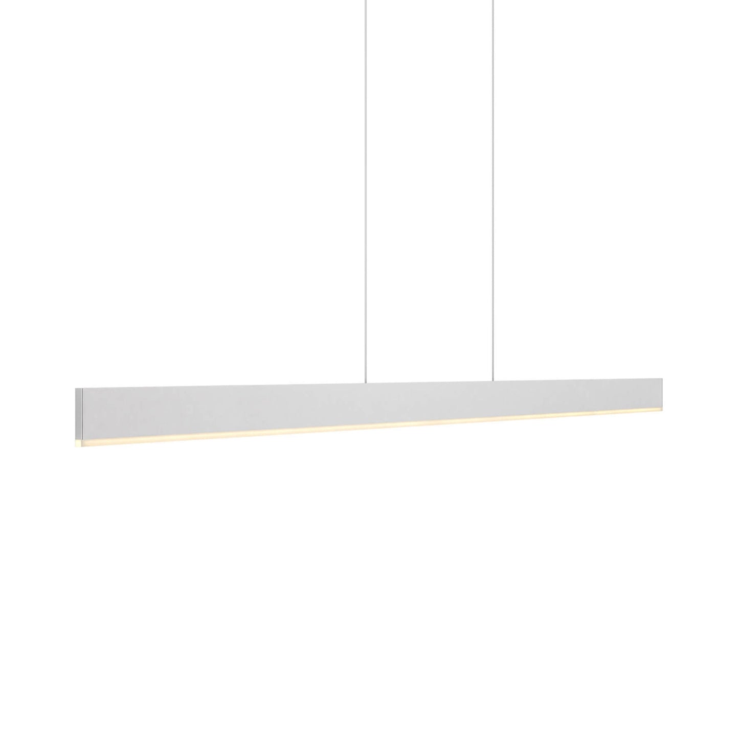 Beam Slim Linear LED Pendant Light in White (72-Inch).