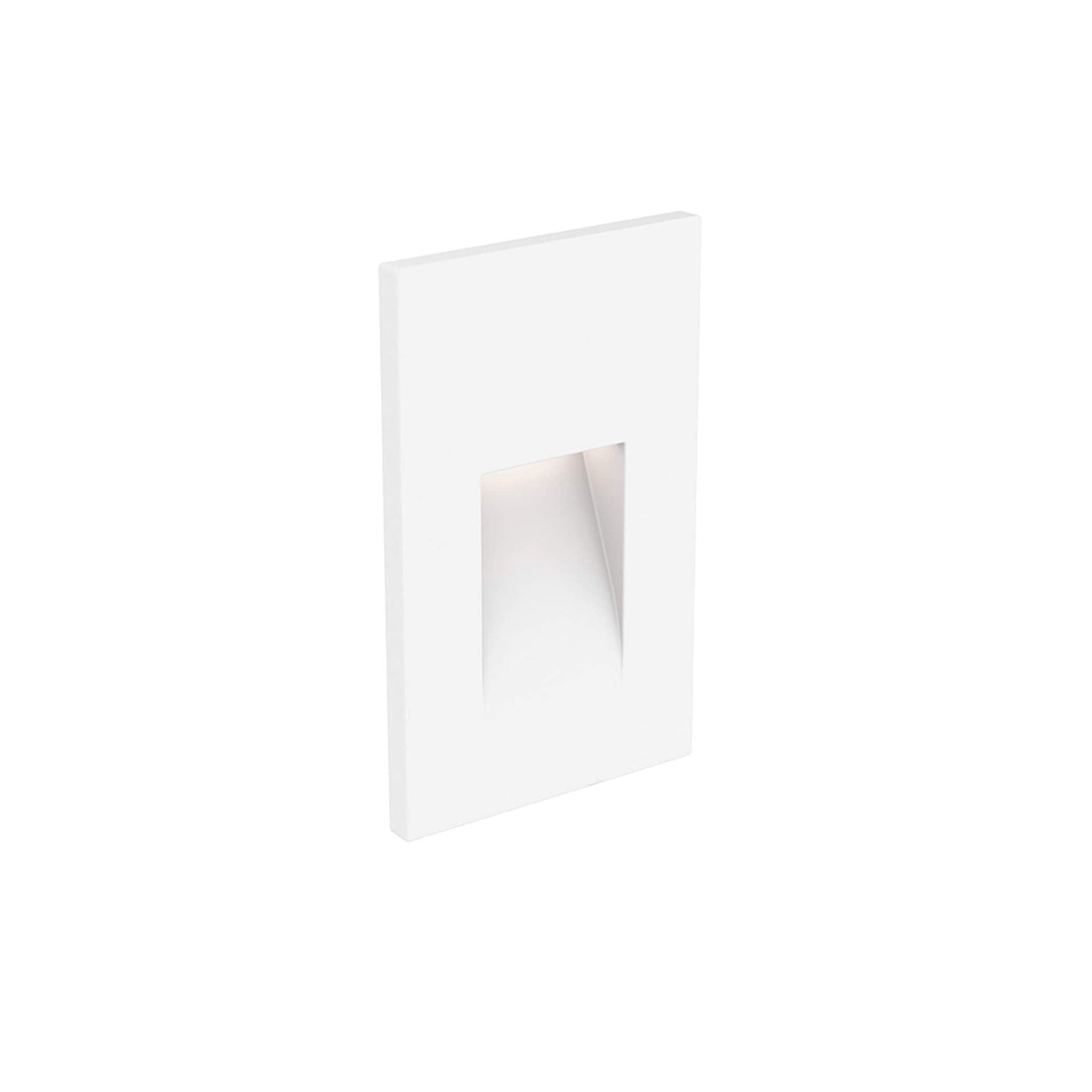 Echo Vertical LED Step Light in White.