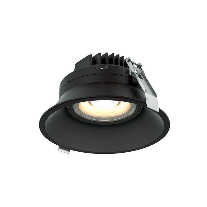 Facet CCT Indoor/Outdoor LED Recessed Light in Black (Large).