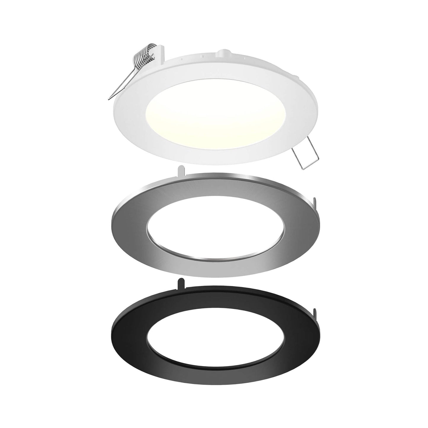 Mystique Round LED Recessed Panel Light (Medium).